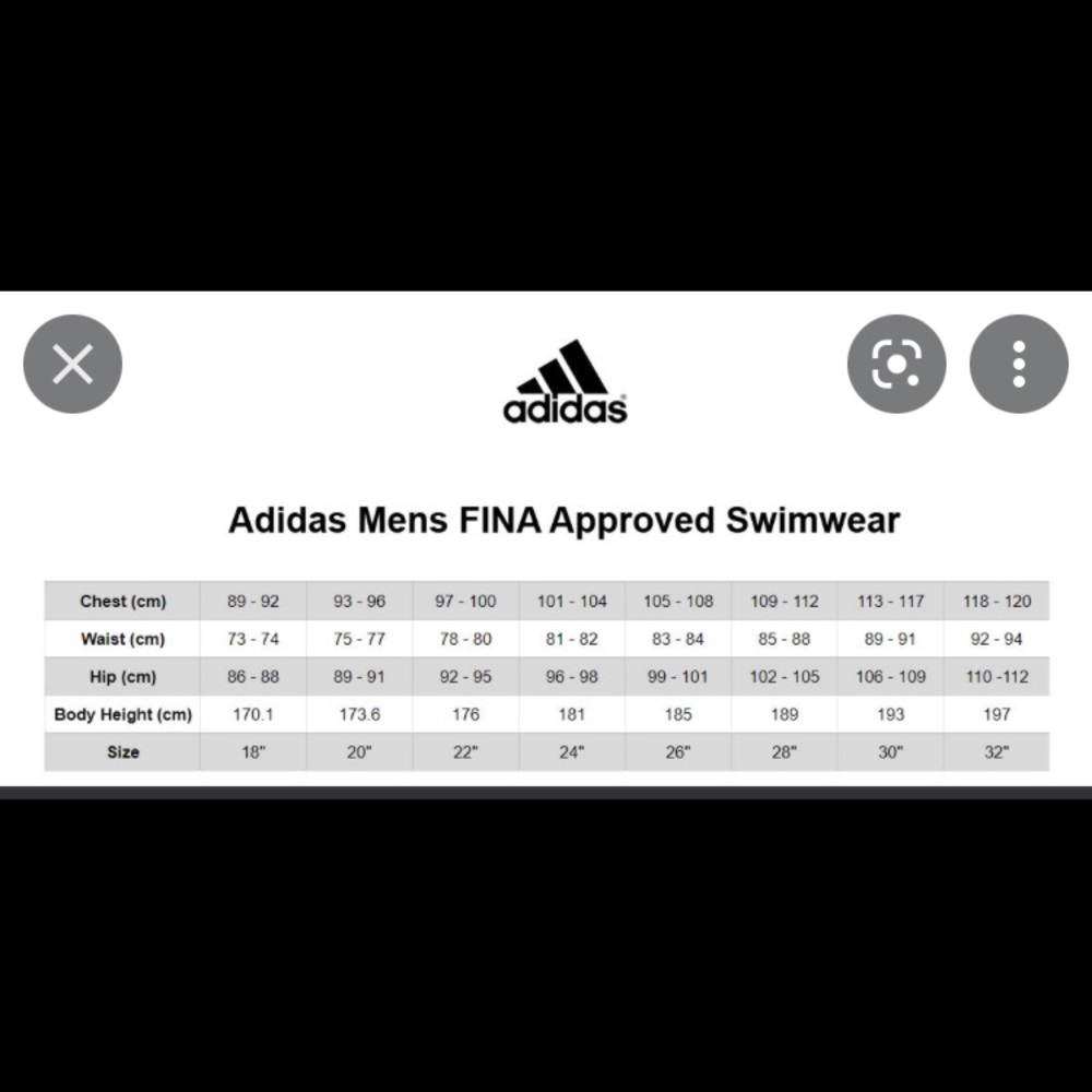 Adidas Adizero 22” Swim Shorts Tights XVII Freestyle Jammer Swim Shorts CD5237 - Picture 3 of 3
